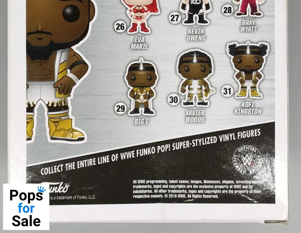 #31 Kofi Kingston - WWE - Box Damaged Funko POP