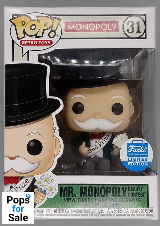 #31 Mr. Monopoly (Beauty Contest) Funko POP - PopsforSale.co.uk