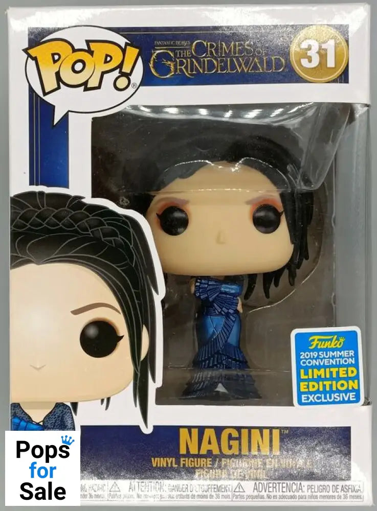 #31 Nagini (Human) - Fantastic Beasts - 2019 Con Box Damaged Funko POP