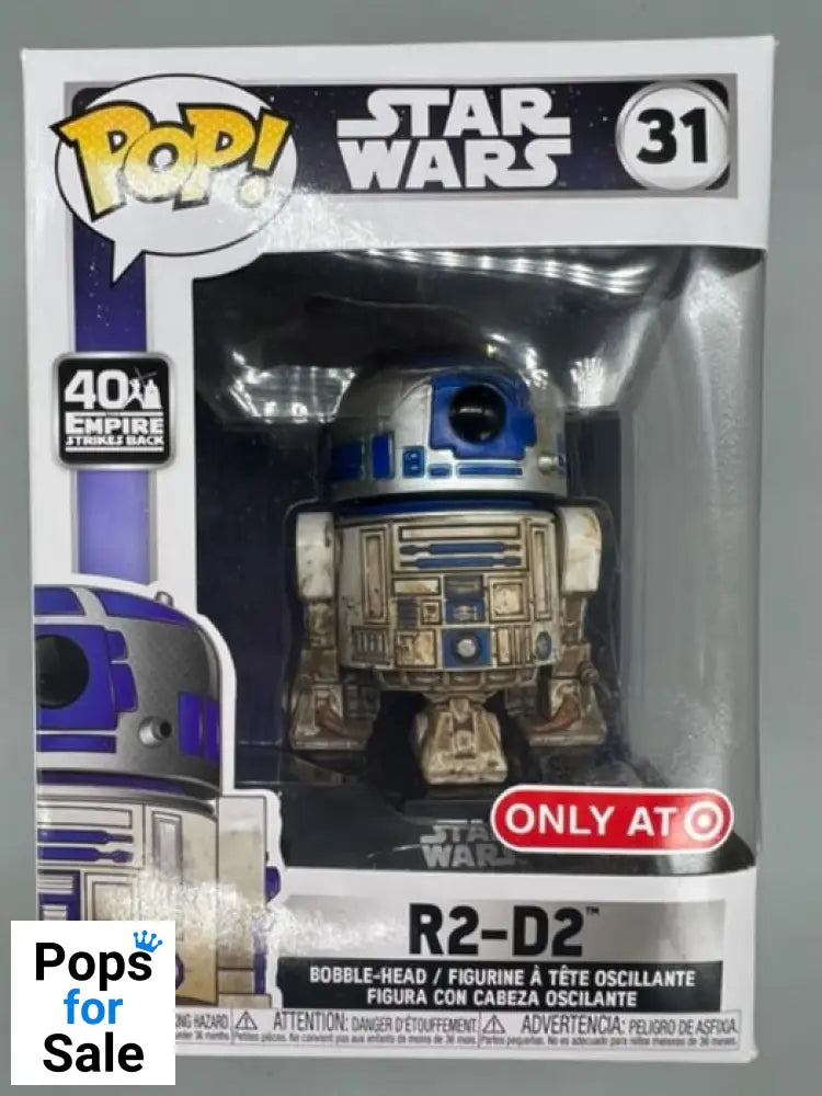 31 R2-D2 (Dagobah) - Star Wars - Funko POP - Box Damaged