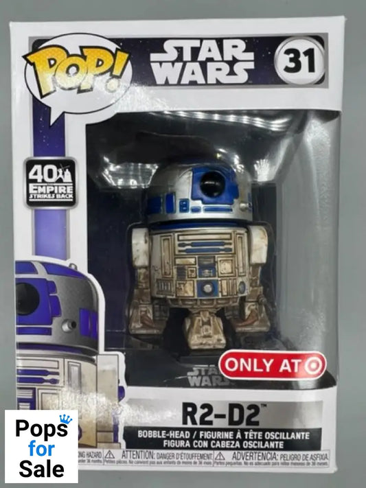 31 R2-D2 (Dagobah) - Star Wars - Funko POP - Box Damaged
