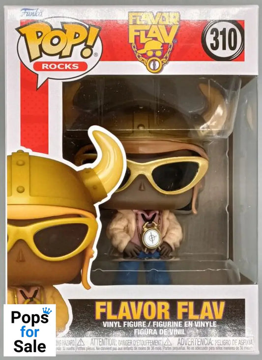 #310 Flavor Flav - Rocks - Brand New Funko POP in Protector