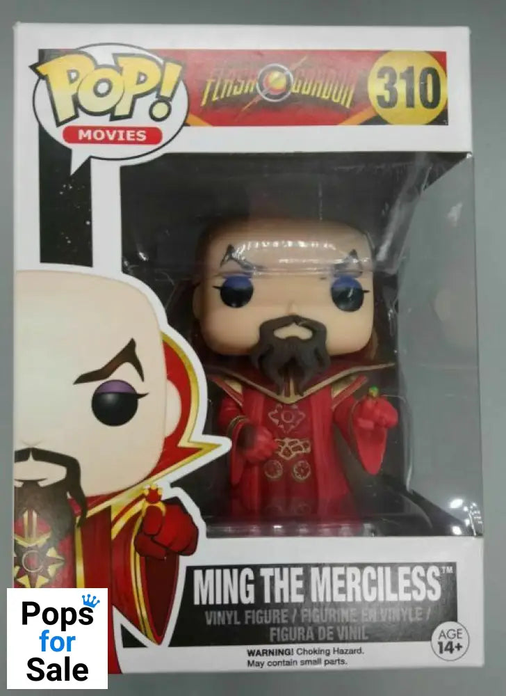 #310 Ming the Merciless - Flash Gordon Funko POP - PopsforSale.co.uk