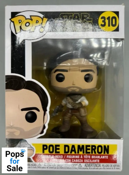 310 Poe Dameron - Star Wars - Box Damaged Funko POP