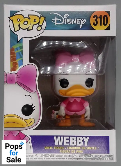 #310 Webby - Disney Duck Tales - Box Damaged Funko POP - PopsforSale.co.uk