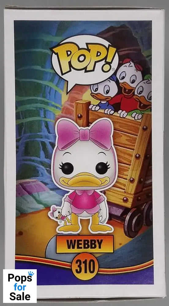 #310 Webby - Disney Duck Tales - Box Damaged Funko POP - PopsforSale.co.uk