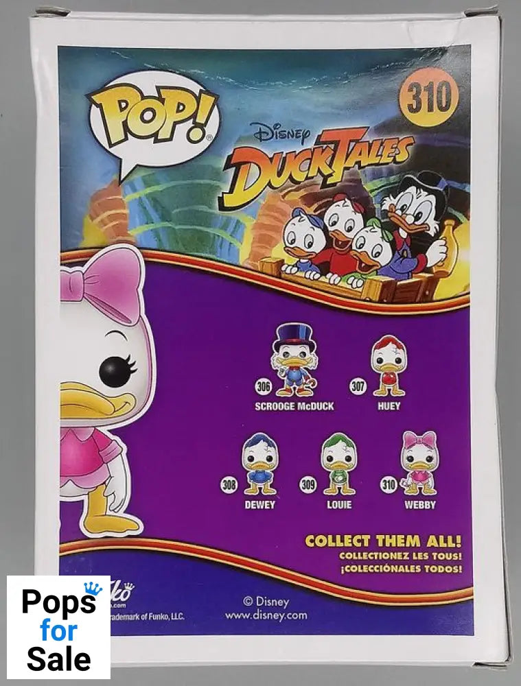 #310 Webby - Disney Duck Tales - Box Damaged Funko POP
