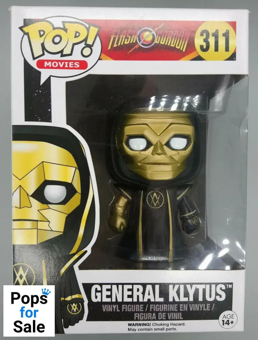 #311 General Klytus - Flash Gordon Funko POP - PopsforSale.co.uk