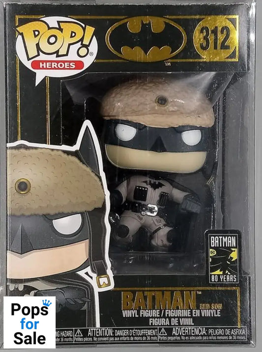 #312 Batman (Red Son) - DC Batman 80 Years Funko POP - PopsforSale.co.uk