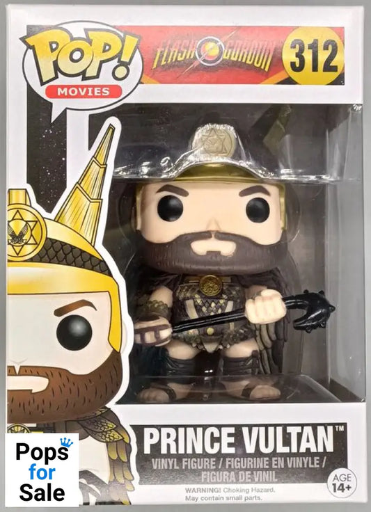 #312 Prince Vultan - Flash Gordon Funko POP - PopsforSale.co.uk