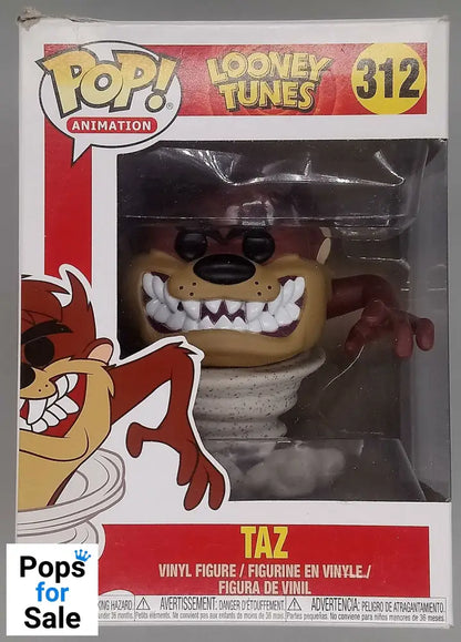 #312 Taz - Looney Tunes - Box Damaged Funko POP