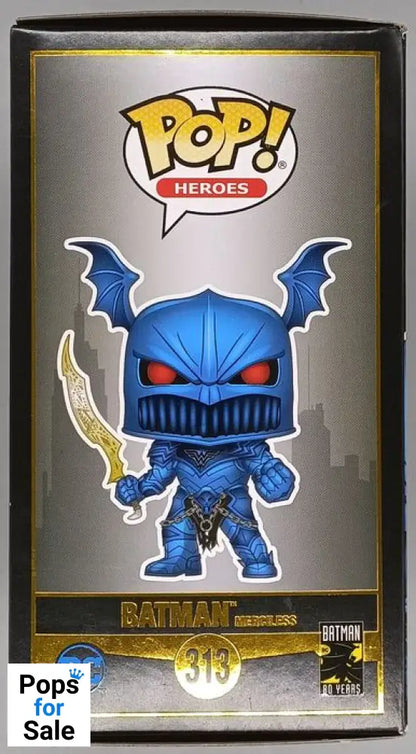 313 Batman (Merciless) - Metallic - DC Funko POP