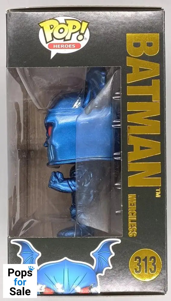 313 Batman (Merciless) - Metallic - DC Funko POP