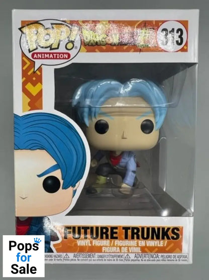 313 Future Trunks - Dragon Ball Z Super - Funko POP - Box Damaged