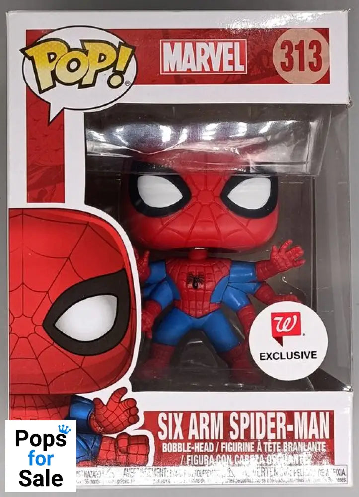 #313 Six Arm Spider-Man - Marvel - Box Damaged Funko POP