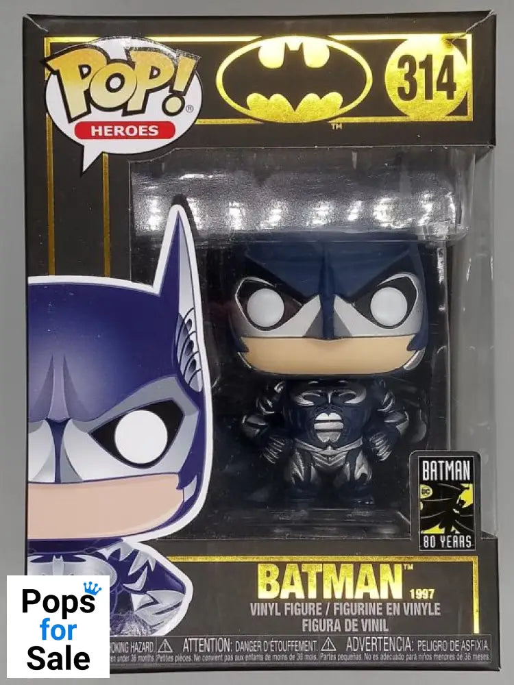 314 Batman (1997) - DC - Batman 80 Years - Funko POP - Box Damaged