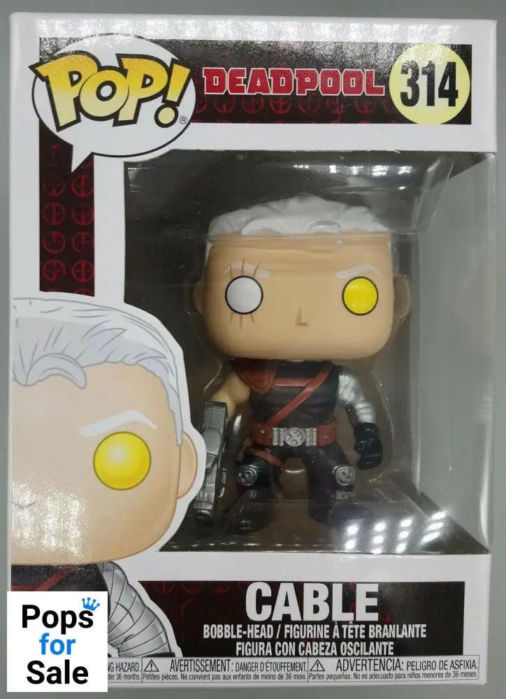 #314 Cable - Marvel Deadpool Funko POP - PopsforSale.co.uk