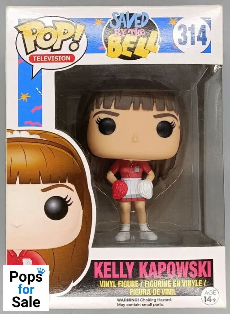 #314 Kelly Kapowski - Saved By The Bell - Box Damaged Funko POP - PopsforSale.co.uk