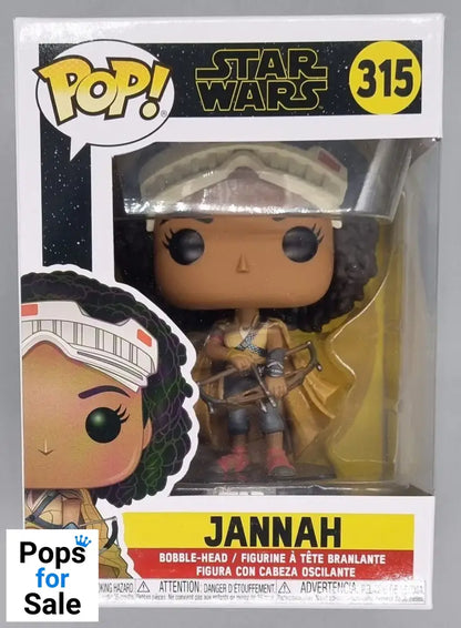 315 Jannah - Star Wars - The Rise of Skywalker - Funko POP - Box Damaged