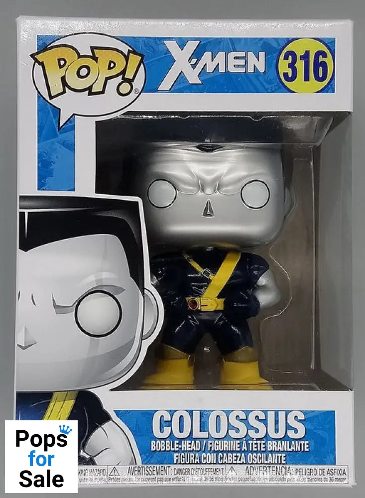 #316 Colossus - Marvel X-Men - Box Damaged Funko POP - PopsforSale.co.uk