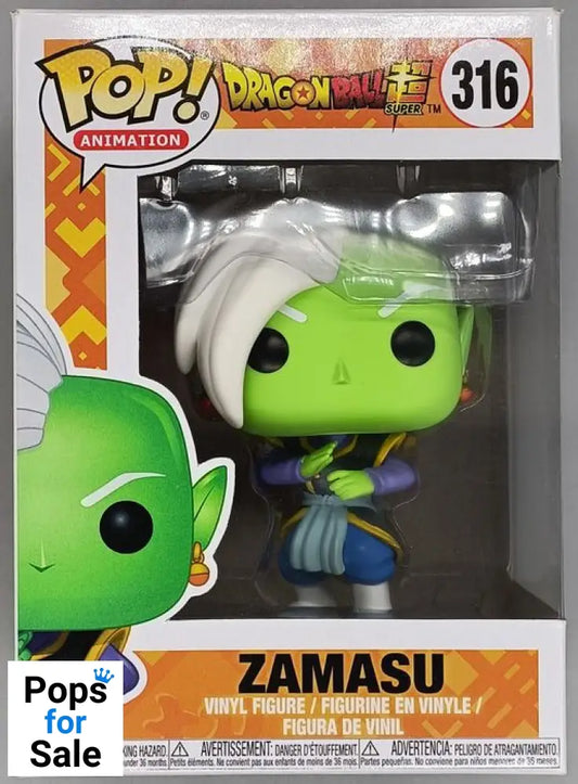 316 Zamasu - Dragon Ball Super - Box Damaged Funko POP