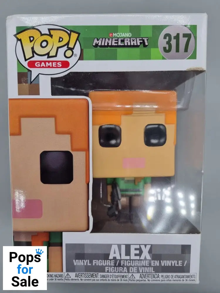 317 Alex - Minecraft - Funko POP - Box Damaged