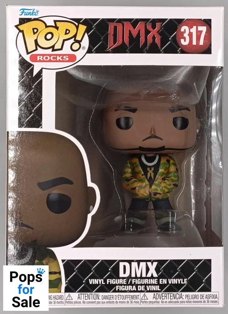 317 DMX (Camo) - Rocks - Funko POP - Box Damaged