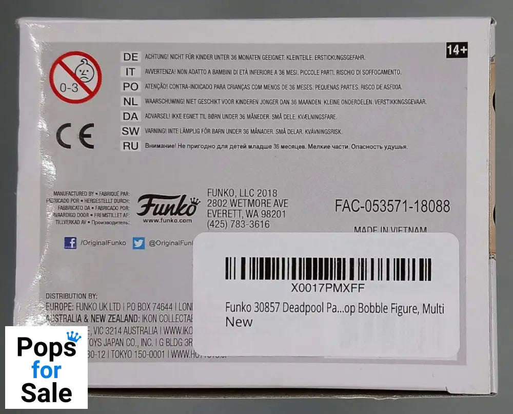 317 Negasonic Teenage Warhead - Marvel X-Men Funko POP - Box Damaged