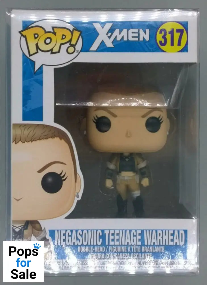 317 Negasonic Teenage Warhead - Marvel X-Men Funko POP - Box Damaged
