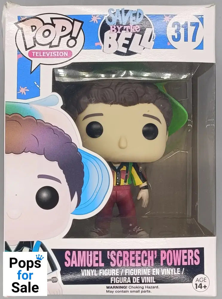 #317 Samuel Screech Powers - Saved by the Bell - Box Damaged Funko POP - PopsforSale.co.uk