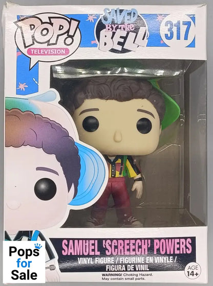 #317 Samuel Screech Powers - Saved by the Bell - Box Damaged Funko POP