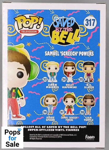 #317 Samuel Screech Powers - Saved by the Bell Funko POP