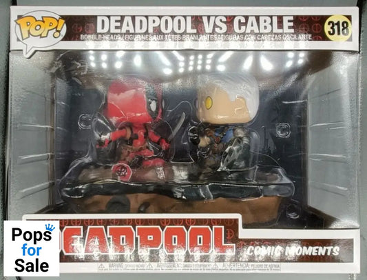 318 Deadpool vs. Cable - Comic Moment - Marvel - Box Damaged Funko POP