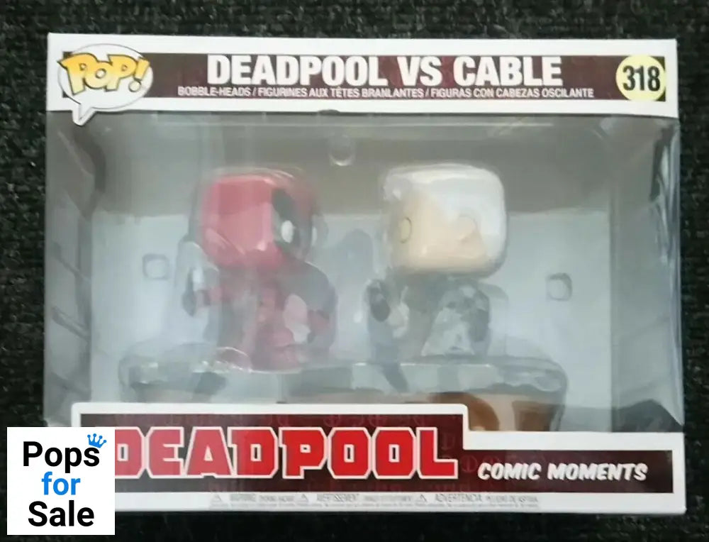 #318 Deadpool vs. Cable - Comic Moment - Marvel Funko POP