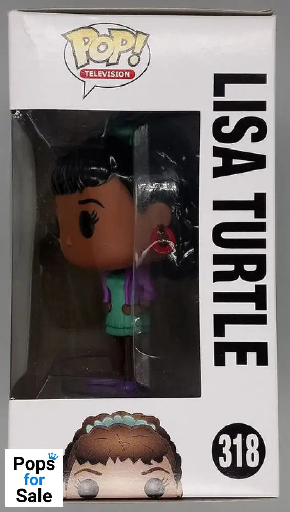 #318 Lisa Turtle - Saved By The Bell - Box Damaged Funko POP