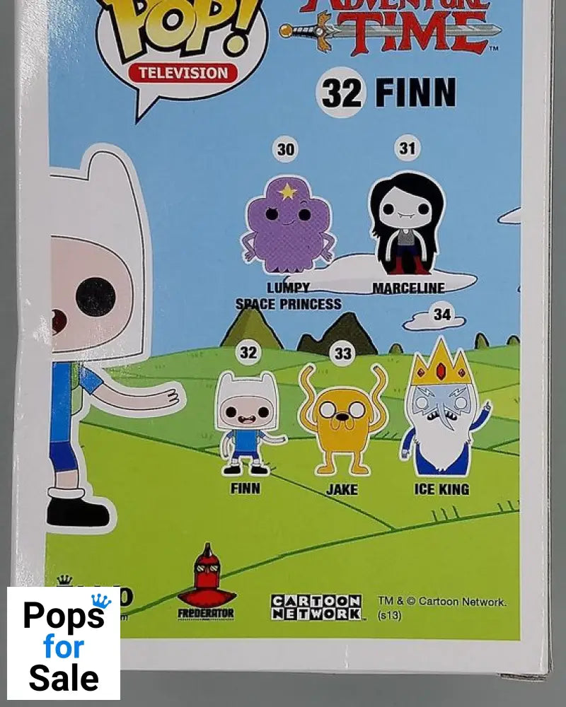 32 Finn - Adventure Time - Box Damaged Funko POP