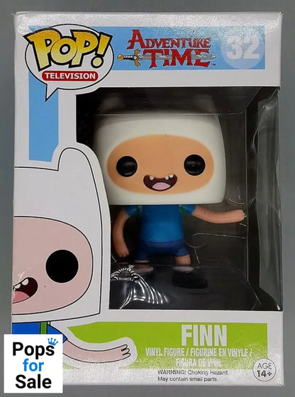 32 Finn - Adventure Time - Box Damaged Funko POP