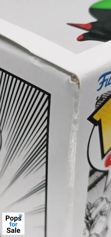 #32 Leonardo B&W Chase TMNT Teenage Mutant Ninja Turt Box Damaged Funko POP