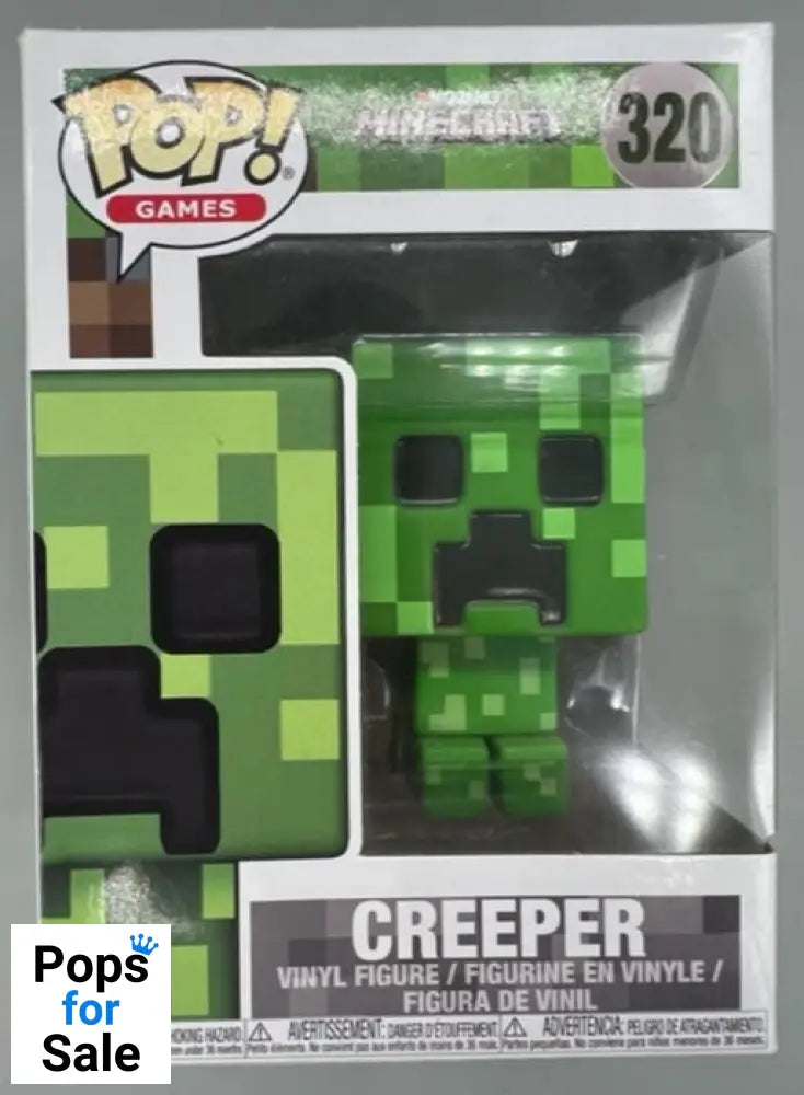 #320 Creeper - Minecraft - Box Damaged Funko POP