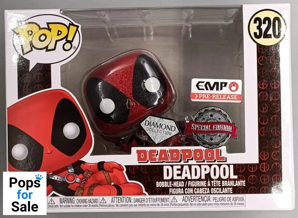 #320 Deadpool (Casual) - Diamond - Marvel Funko POP