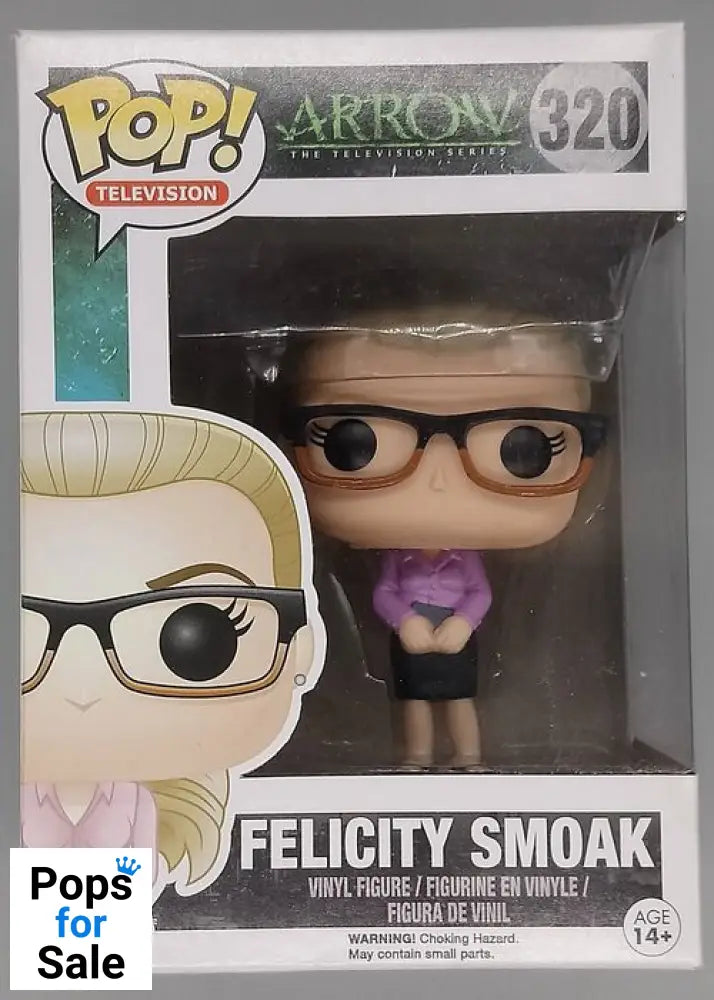 #320 Felicity Smoak - Arrow - Box Damaged Funko POP - PopsforSale.co.uk