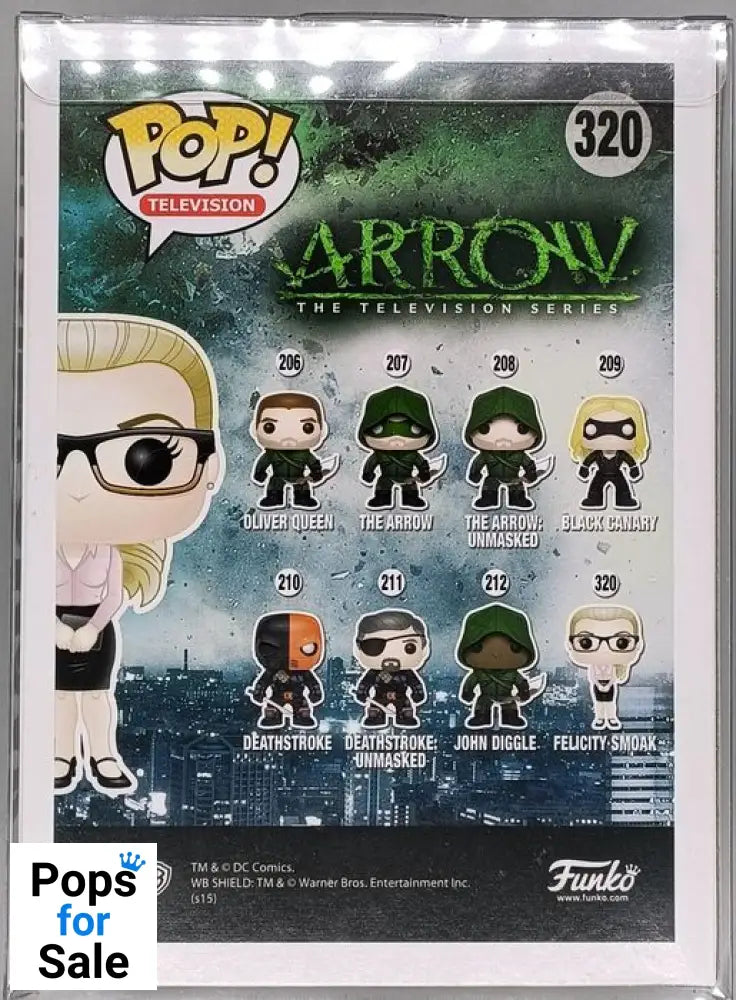 #320 Felicity Smoak - Arrow Funko POP - PopsforSale.co.uk