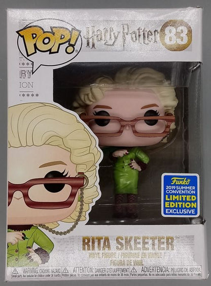 83 Rita Skeeter - Harry Potter - 2019 Con - Box Damaged Funko POP
