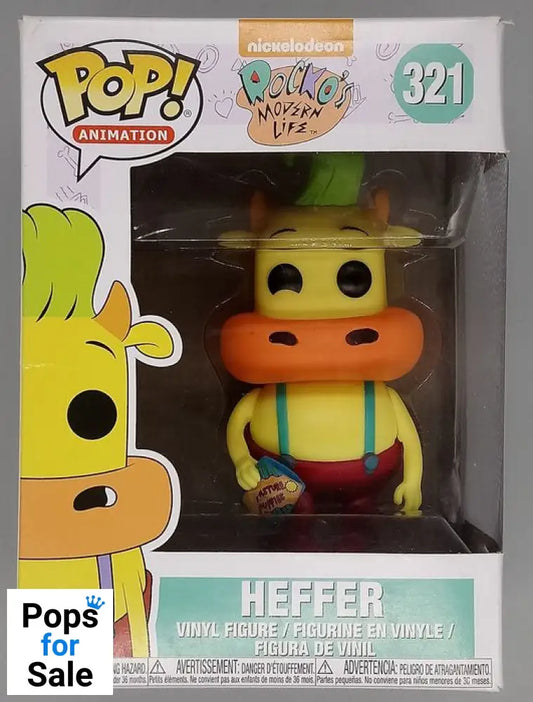 #321 Heffer - Nickelodeon: Rocko's Modern Life - Box Damaged Funko POP