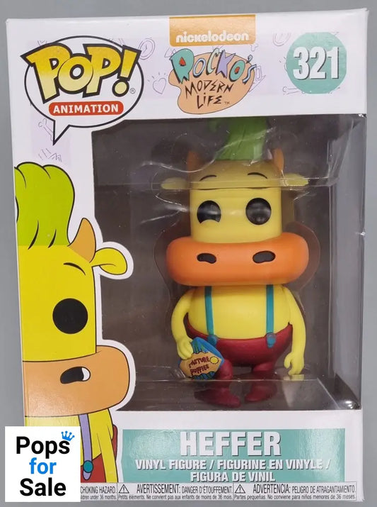 #321 Heffer - Nickelodeon: Rocko's Modern Life Funko POP - PopsforSale.co.uk