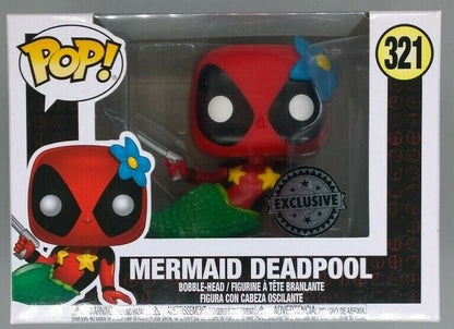 #321 Mermaid Deadpool - Marvel - Exclusive Funko POP - PopsforSale.co.uk