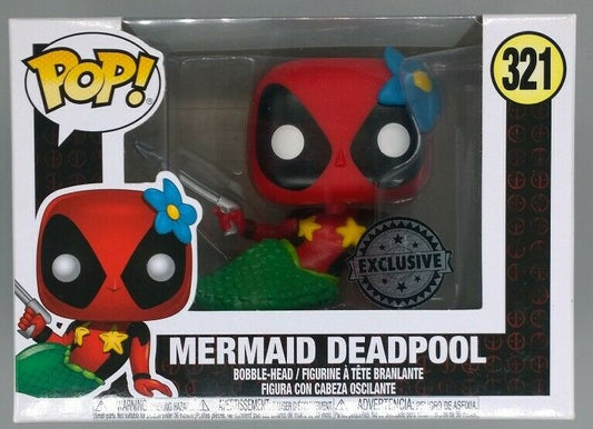 #321 Mermaid Deadpool - Marvel - Exclusive Funko POP - PopsforSale.co.uk