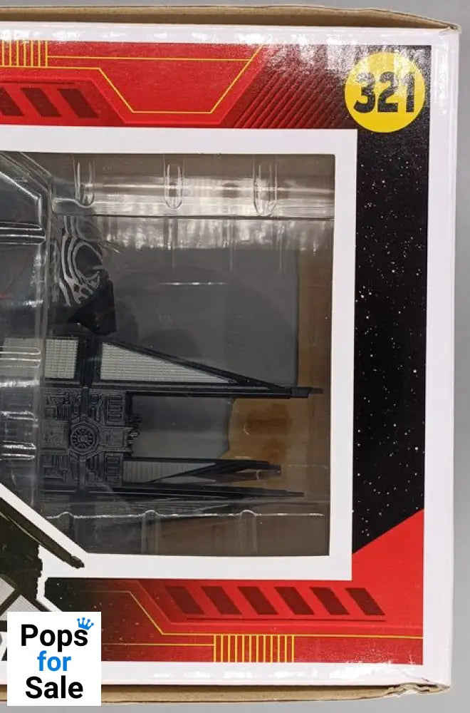 #321 Supreme Leader Kylo Ren (TIE Whisper) Deluxe Sta Box Damaged Funko POP