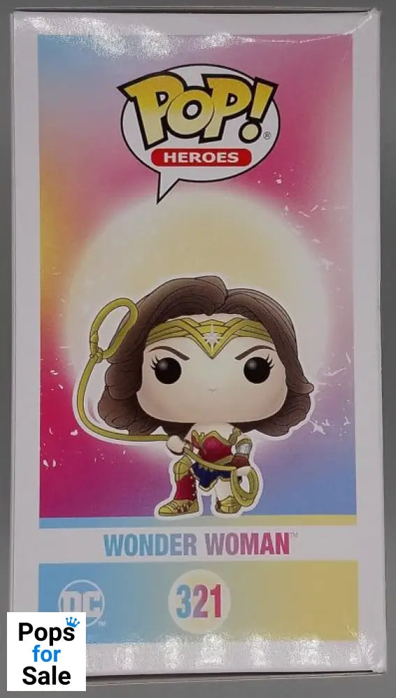 321 Wonder Woman Lasso DC WW84 - Box Damaged Funko POP