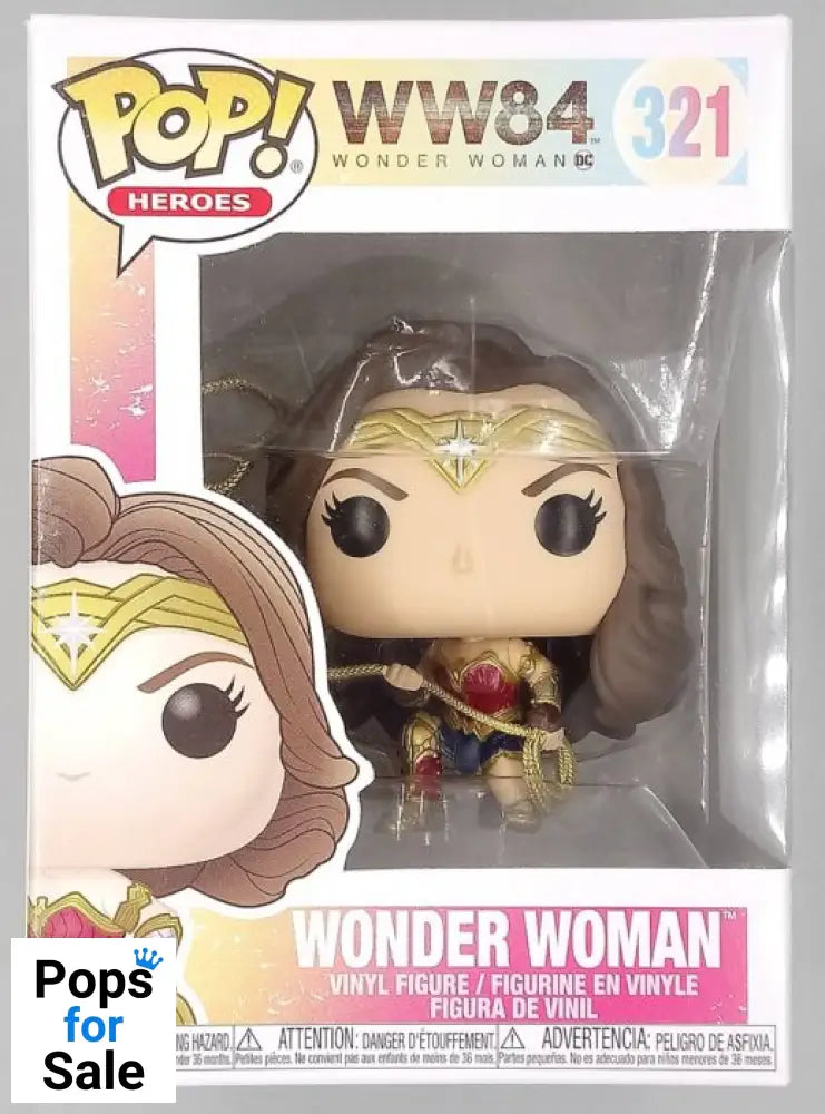 #321 Wonder Woman Lasso DC WW84 Funko POP - PopsforSale.co.uk